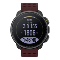 颂拓(SUUNTO)Vertical户外运动手表双频多星GPS定位心率血氧跑步智能腕表地图 新品远山精钢紫