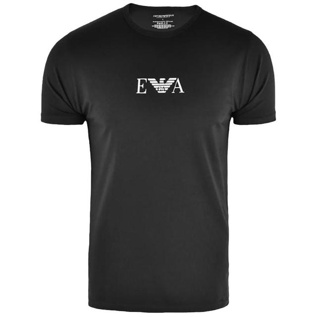 EMPORIO ARMANI Armani/阿玛尼EA 经典鹰标修身男士短袖圆领T恤 111267 CC715