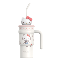 三丽鸥 HelloKitty公仔 316不锈钢 700ml 保温杯