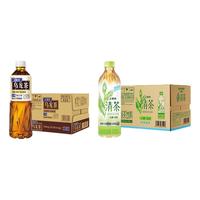  SUNTORY/三得利 无糖 绿茶乌龙茶套装  原味 500ml