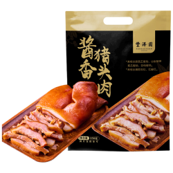 丰泽园 酱香猪头肉250g 熟食腊味酱卤肉 北京特产方便速食下酒菜