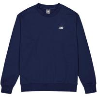 NEW BALANCE 官方新款男款冬季经典简约时尚圆领针织卫衣套头衫 BK MT41507 M