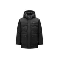 森马 Semir【超级植物系列】冬季小宽松连帽户外工装风外套印花羽绒服男款