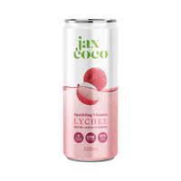 珏士高（jaxcoco）荔枝味维生素气泡水（碳酸饮料）320ml 越南 荔枝味320ml单罐