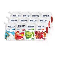 新希望琴牌酸奶工坊180g低温原味儿童果风味青柠石榴发酵乳