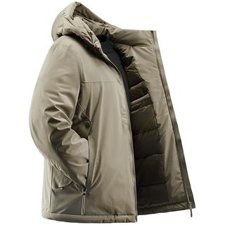Edenbo/爱登堡羽绒服男冬季新国标85%白鸭绒加厚保暖工装休闲外套