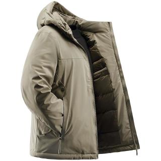 Edenbo/爱登堡羽绒服男冬季新国标85%白鸭绒加厚保暖工装休闲外套