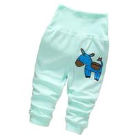 【纯棉】外穿可爱时尚高腰护肚裤女宝百搭秋裤纯棉男女童春秋睡裤