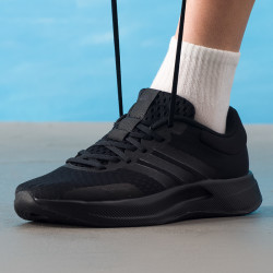 adidas 男鞋女鞋TREADMOVE缓震跑步鞋耐磨透气运动鞋 黑色/男款 39