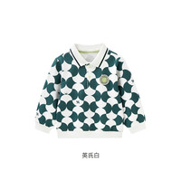 YeeHoO 英氏 宝宝长袖卫衣春秋款新款polo领秋季男童衣服