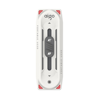  aigo/爱国者 高速USB3.2 移动固态U盘  128GB