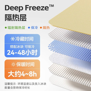ARCTIC ZONE户外车载便携式保温箱冷藏箱家用外卖箱商用摆摊保温保冷箱22L
