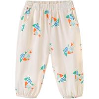 YeeHoO英氏防蚊裤儿童夏男童女童夏装宝宝夏季灯笼裤子纯棉长裤薄款