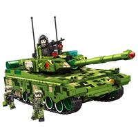 SEMBO BLOCK 森宝积木 强国雄风系列 203189 ZTZ-99A主站坦克总装厂