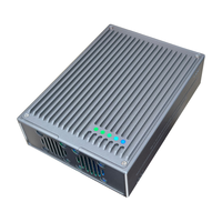 WERO雷电3外置4盘M.2单盘3000M/s桌面式固态硬盘盒M1M2扩容dit助力工具 深空灰-4盘位M.2硬盘盒-4XM2-V40