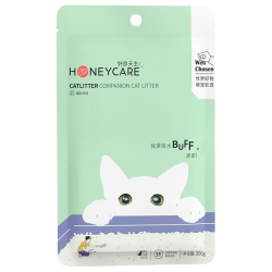 Honeycare 好命家 好命天生猫砂伴侣 200g/袋 易结团减少猫砂用量