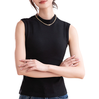 【双面磨毛】女士秋冬保暖背心无痕隐形打底贴身可外穿高弹保暖衣