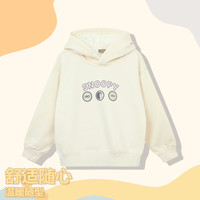史努比 男童女童加绒连帽运动卫衣