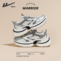 WARRIOR/回力 厚底透气 女士运动鞋