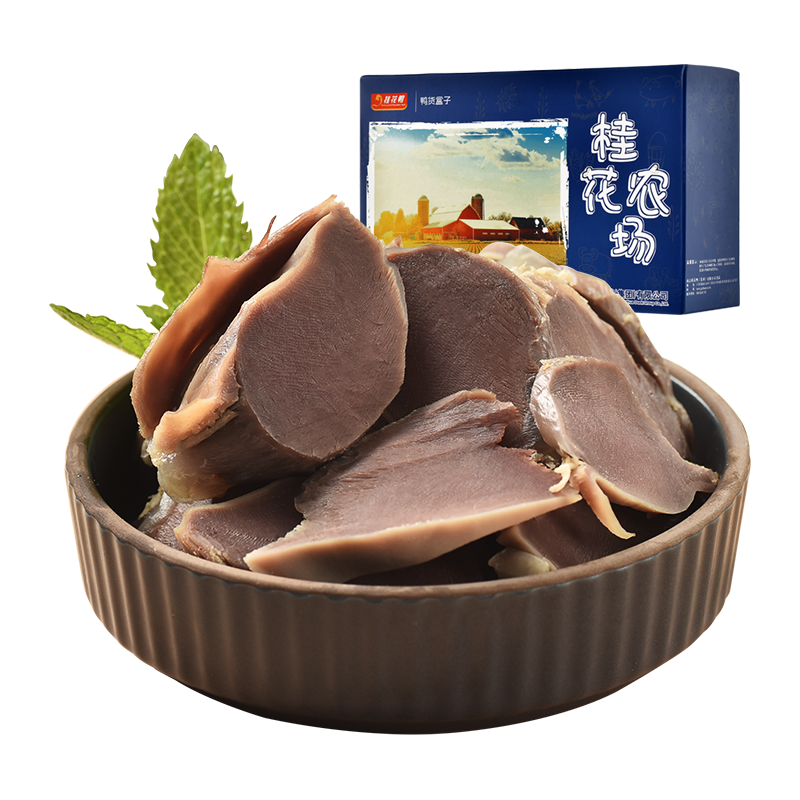  桂花鸭 真空包装 盐水鸭肫  盒装 320g