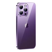 闪魔适用苹果14ProMax手机壳iPhone14Pro新款防摔Plus透明保护套13Por自带镜头膜全包女pm超薄硅胶男ip高级感