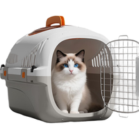 BNBNO猫咪航空箱猫包外出便携猫笼子猫箱狗狗托运箱车载狗笼宠物太空舱