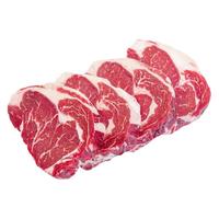 领食鲜生 澳洲安格斯M3+眼肉牛排 2000g