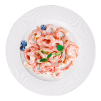 鲜生说北极甜虾仁净重500g/袋 解冻即食 去头去壳 海鲜水产 24年新货 甜虾仁 100g*6 净重500g