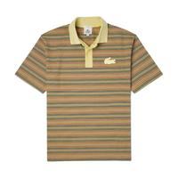 法国拉科斯特 LACOSTE男装时尚休闲撞色条纹短袖POLO衫男