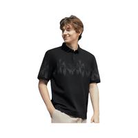 Semir/森马 国风水墨印花 男士POLO衫