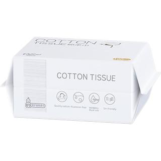 可心柔 婴儿纯棉柔巾宝宝干湿两用新生儿非湿纸巾100抽1包装洗脸巾