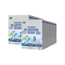 君乐宝 乐铂 OPO 胆碱 DHA 3段奶粉400g*4盒'