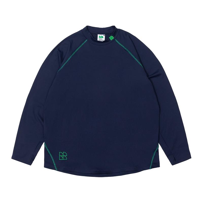 WARMTREES户外骑行UPF50+防晒吸湿排汗棉感亲肤长袖T恤骑行服