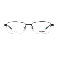 CHARMANT 夏蒙&ZEISS 蔡司 Z钛系列 ZT19847 钛合金眼镜框+非球面镜片 钻立方防蓝光膜