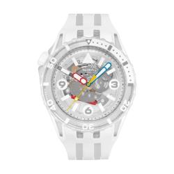 swatch 瑞士潜水风格夜光防水彩盘手表出游穿搭