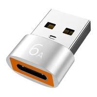 usb转typec转接头适用华为15小米PD快充数据线iphone15车载充电转换器安卓手机otg连接U盘鼠标键盘多功能