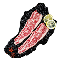 牛大卫澳洲原切谷饲M3牛仔骨黑安格斯带骨牛肋排牛小排烧烤1kg源头直发