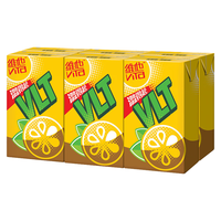 ViTa维他香港饮料维他柠檬茶250mL港式6盒茶餐厅蜜桃茶饮 苹果茉莉250mL*6盒