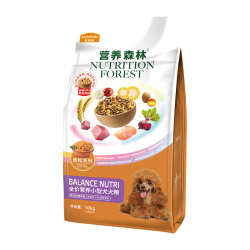 麦富迪 营养森林肉松系列 全价营养小型犬全阶段狗粮 10kg