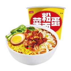 今麦郎 粉面菜蛋 酸辣味 148g 桶装方便面