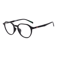 李维斯(Levi's)眼镜框近视眼镜架LV7152/ 807+依视路钻晶膜岩1.60镜片 807黑色