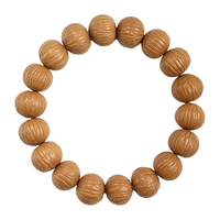 月印百川 猴头小核桃手串正圆矮桩精修土豪串猴王南瓜桩约12*13mm