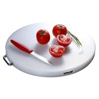 IUPILON 家用塑料加厚圆砧板 耐用不开裂砍骨头砧板案板面板菜墩40*3 白色直径40*厚3CM全铝把手