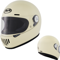 AVA 艾维爱 王朝 摩托车头盔 全盔 象牙白 XXL码