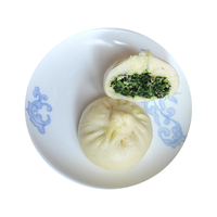 五亭【手工制作80g*6只】扬州包子青菜包多口味早餐速冻扬州特产 【手工制作】480g鲜肉（6只）