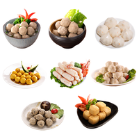 喜得佳 火锅食材套餐1000g 火锅食材丸料潮汕手打牛肉丸鱼丸子组合关东煮