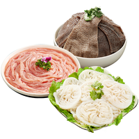  潮夫道 液氮锁鲜 火锅食材套餐  川渝火锅三拼150g*3 450g