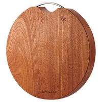 MAXCOOK 美厨 乌檀木砧板菜板 圆形整木实木菜板加厚39*39*3cm 加大号MCPJ8284
