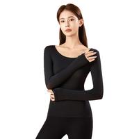 都市丽人 COSMO LADY【美肤衣】无痕裸感内衣女士秋衣圆领修身保暖肌底衣基础打底上衣