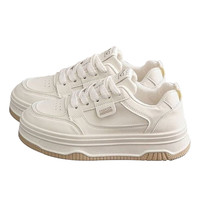 WESTLINK 西遇 韩系百搭厚底小白鞋